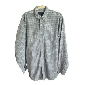 Brooks Brothers Button Down Dress Shirt, Size L